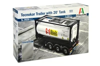 3929  автомобили и мотоциклы  Прицеп TecnoKar 20 Tank Trailer  (1:24) 8001283039291