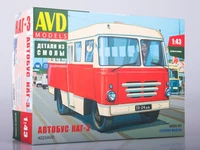 4023AVD  автомобили и мотоциклы  Автобус КАГ-3  (1:43) 4610045040235