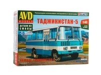 4054AVD  автомобили и мотоциклы  Таджикистан-5  (1:43) 4610045040549