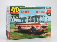 4058AVD  автомобили и мотоциклы  Автобус Skoda 100.860  (1:43) 4610045040587