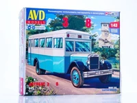 4070AVD  автомобили и мотоциклы  Автобус З&amp;С-8   (1:43) 4610045040709