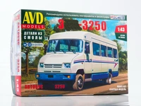 4071AVD  автомобили и мотоциклы  автобус З&amp;Л-3250  (1:43) 4610045040716