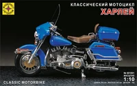 601001  автомобили и мотоциклы  Классический мотоцикл "ХАРЛЕЙ"  (1:10) 4610083990462
