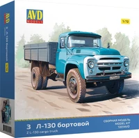 7201AVD  автомобили и мотоциклы  З&amp;Л-130 бортовой  (1:72) 4610045072014