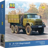 7208AVD  автомобили и мотоциклы  З&amp;Л-131 бортовой  (1:72) 4610045072083