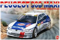 PN24009  автомобили и мотоциклы  Peugeot 306 Maxi 1996 Monte Carlo Rally Winner  (1:24) 4545782063776