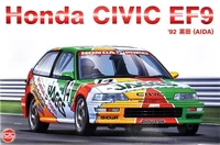 PN24021  автомобили и мотоциклы  Honda Civic EF9 Group A sponsored by JACCS - 1992  (1:24) 4545782063042