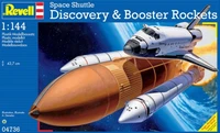 04736  космос  Space Shuttle Discovery &amp; Booster Rockets  (1:144) 4009803047362