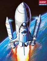 12707  космос  Space Shuttle &amp; Booster Rocket (1:288) 603550016394