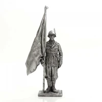 102 М  миниатюра  Итальянский знаменосец, альпийской дивизии 1942г. 2000000094564