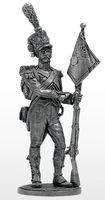 NAP-082  миниатюра  Серж. Караб. 8-го лёгкого плк. с ротным фаньоном. Франция, 1809-12 гг. 2000000164441