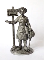 WW2-35  миниатюра  Девушка-инструктор МПВО с ручной сиреной, 1941-44гг. СССР 2000000114262