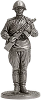 WW2-47  миниатюра  Гвардии красноармеец с ППШ, 1943-45гг.  СССР 2000000140629