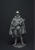 WW2-61  миниатюра  Автоматчик в каске и плащ-палатке, 1943-45 гг. СССР 2000000183237