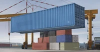 01030  наборы для диорам  40ft Container  (1:35) 2000002059646