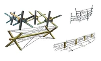 0401  наборы для диорам  BARRICADES (1:35) 8001283804011