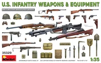 35329  наборы для диорам  U.S. INFANTRY WEAPONS &amp; EQUIPMENT  (1:35) 4820183313539