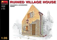 35520  наборы для диорам  RUINED VILLAGE HOUSE  (1:35) 4820041101155
