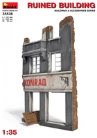 35536  наборы для диорам  RUINED BUILDING  (1:35) 4820041101490