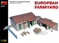 35558  наборы для диорам  EUROPEAN FARMYARD  (1:35) 4820041102824