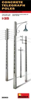35563  наборы для диорам  CONCRETE TELEGRAPH POLES  (1:35) 2000002059608