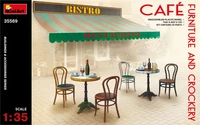 35569  наборы для диорам  CAFE FURNITURE &amp; CROCKERY  (1:35) 4820183310644