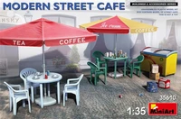 35610  наборы для диорам  MODERN STREET CAFE  (1:35) 4820183312716