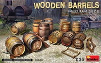 35630  наборы для диорам  WOODEN BARRELS. MEDIUM SIZE  (1:35) 4820183313430