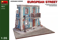 36011  наборы для диорам  EUROPEAN STREET  (1:35) 4820041101070