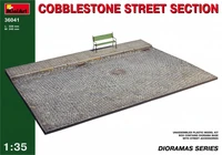 36041  наборы для диорам  COBBLESTONE STREET SECTION  (1:35) 4820041101803
