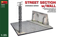 36052  наборы для диорам  STREET SECTION w/WALL  (1:35) 4820041102640