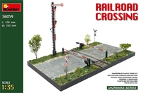 36059  наборы для диорам  RAILROAD CROSSING  (1:35) 4820183313737