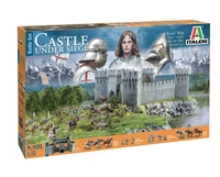 6185  наборы для диорам  CASTLE UNDER SIEGE - 100 Years' War 1337/1453 - BATTLESET  (1:72) 8001283061858