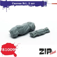 81009  наборы для диорам  Скатки №1 (2шт.)  (1:35) 4678599338468