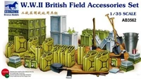 AB3562  наборы для диорам  WW. II. British Field Accessories Set (1:35) 4544032702687