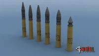 BR36006  наборы для диорам  Набор Снаряды разных типов 76мм СССР (6 шт.)  (1:35) 2000002136101