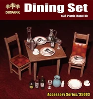 DP35003  наборы для диорам  Dining Set Accessory Series  (1:35) 2000002117063