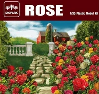 DP35011  наборы для диорам  Plant Series Rose  (1:35) 4582316528110
