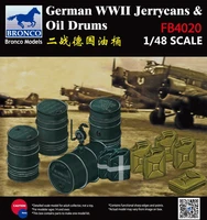 FB4020  наборы для диорам  German WWII Jerrycans &amp; Oil Drums  (1:48) 6970162330274