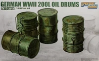 L3513  наборы для диорам  German WWII 200L Oil Drums  (1:35) 2000000062389