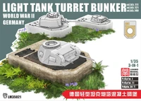 LM-35021  наборы для диорам  Light Tank Turret Bunker Sd.Kfz.111, Sd.Kfz.121, Sd.Kfz.140  (1:35) 2000002153849