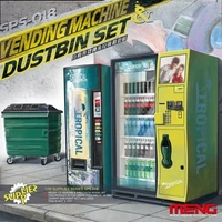 SPS-018  наборы для диорам  Vending Machine &amp; Dustbin Set  (1:35) 4897038550692