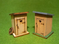 СМ0010  наборы для диорам  "Туалет деревенский"  (1:72) 2000002123422