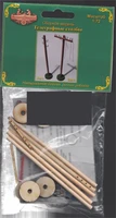 СМ0016  наборы для диорам  Телеграфные столбы  (1:72) 2000002124719