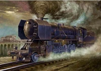 00210  техника и вооружение  Kriegslokomotive BR52  (1:35) 6922803602103