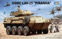 00349  техника и вооружение  БТР USMC LAV-25 "Piranha"  (1:35) 9580208003498
