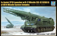 01024  техника и вооружение  Пусковая установка 2P19 Launcher w/R-17 Missile (SS-1C SCUD B)  (1:35) 9580208010243