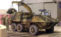 01503  техника и вооружение  БТР  Canadian Husky 6 X 6 APC  (1:35) 9580208015033