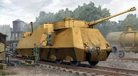 01516  техника и вооружение  Вагон  Panzerjager-Triebwagen 51  (1:35) 9580208015163