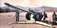 02328  техника и вооружение  Soviet D30 122 mm Howitzer early  (1:35) 9580208023281